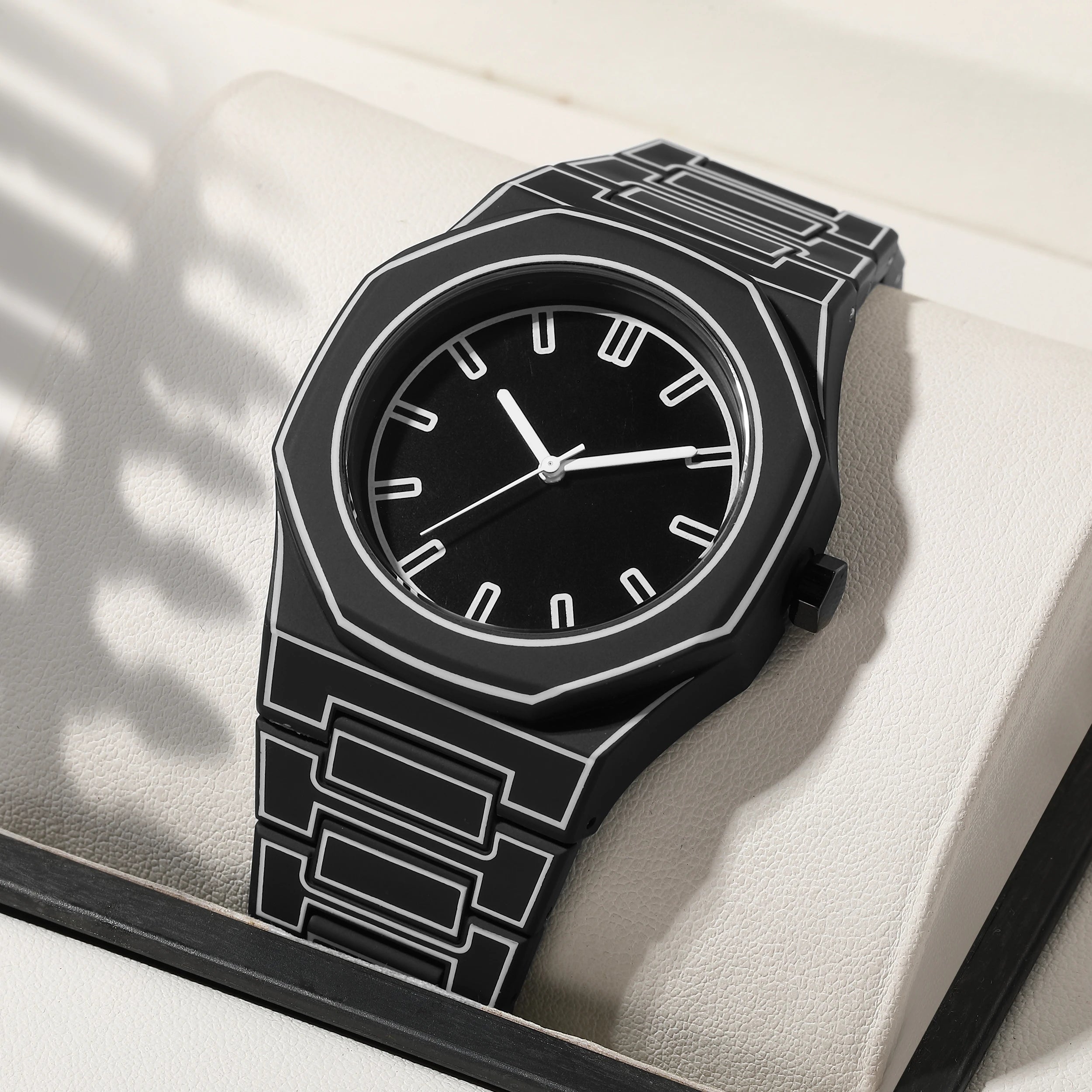 Simple casual men's women's watches