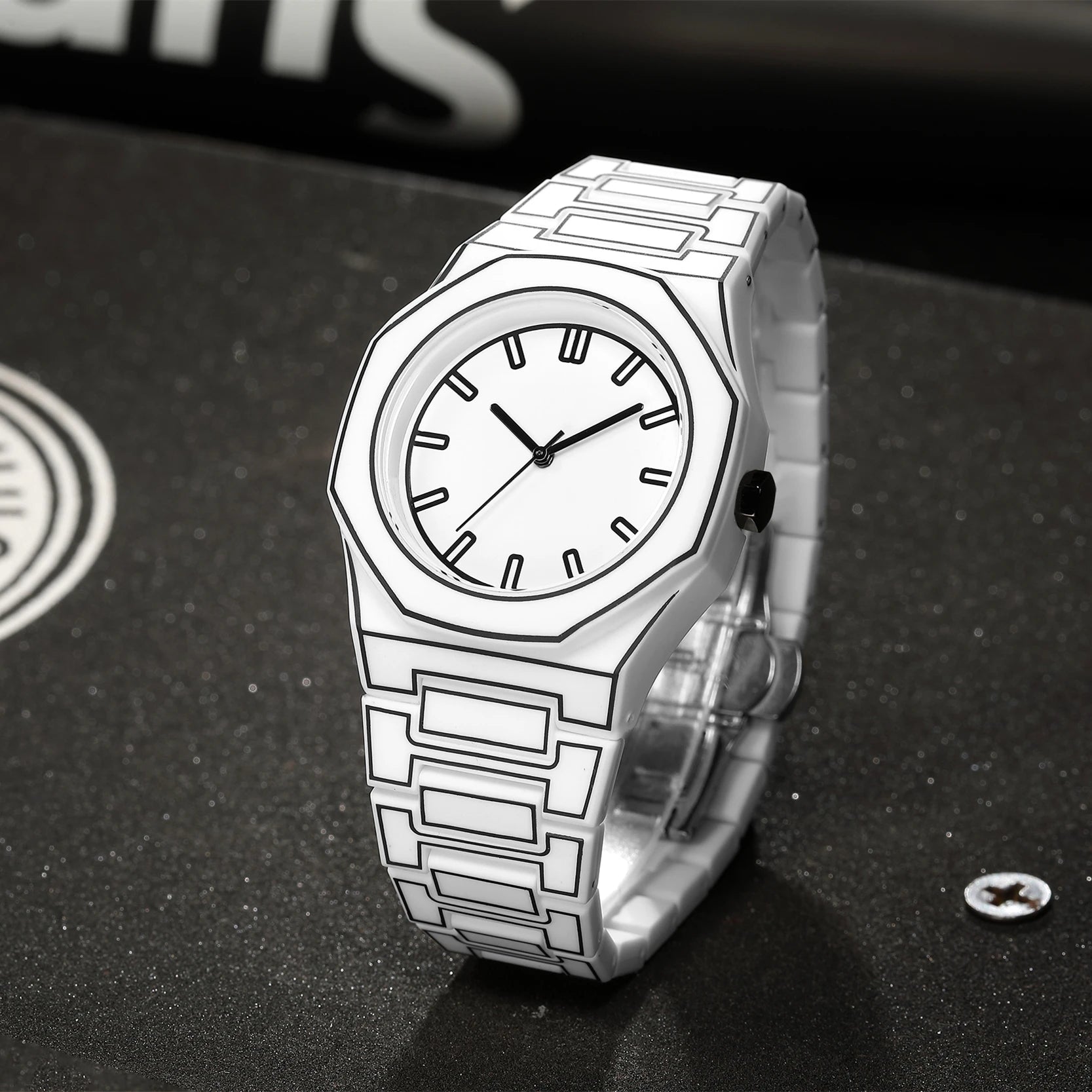 Simple casual men&#39;s women&#39;s watches